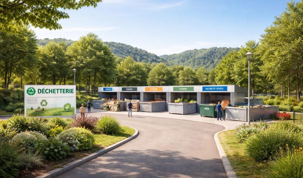 dechetterie-moderne-conteneurs-arbres-ciel-degage
