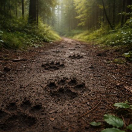 traces-animaux-sentier-foret-luxuriante