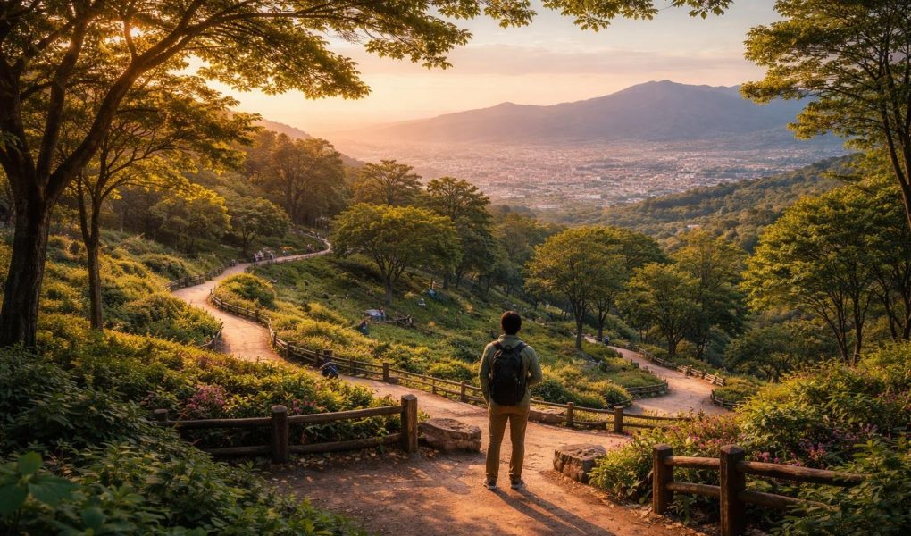 parc-hauteur-sentiers-arbres-montagnes