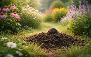jardin-fleurs-arbustes-taupe-terre