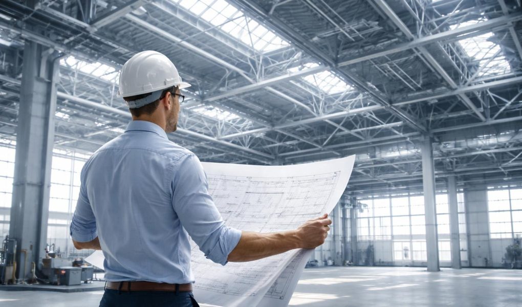 architecte-plans-espace-industriel-moderne