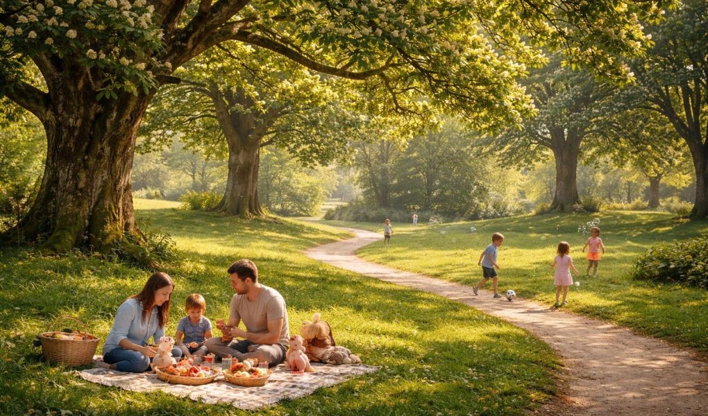 parc-chemins-chataigniers-famille-piquenique