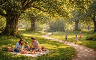parc-chemins-chataigniers-famille-piquenique