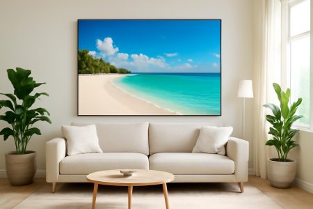 Comment Décorer avec un Tableau Paysage Plage Paradisiaque ?