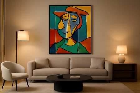 Comment Décorer avec un Tableau Abstrait Picasso ?