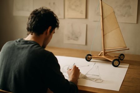 Comment Dessiner un Char à Voile : le Tutoriel Étape par Étape