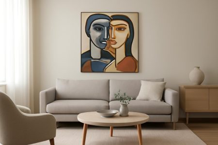 Comment Décorer avec un Tableau Couple Style Picasso ?