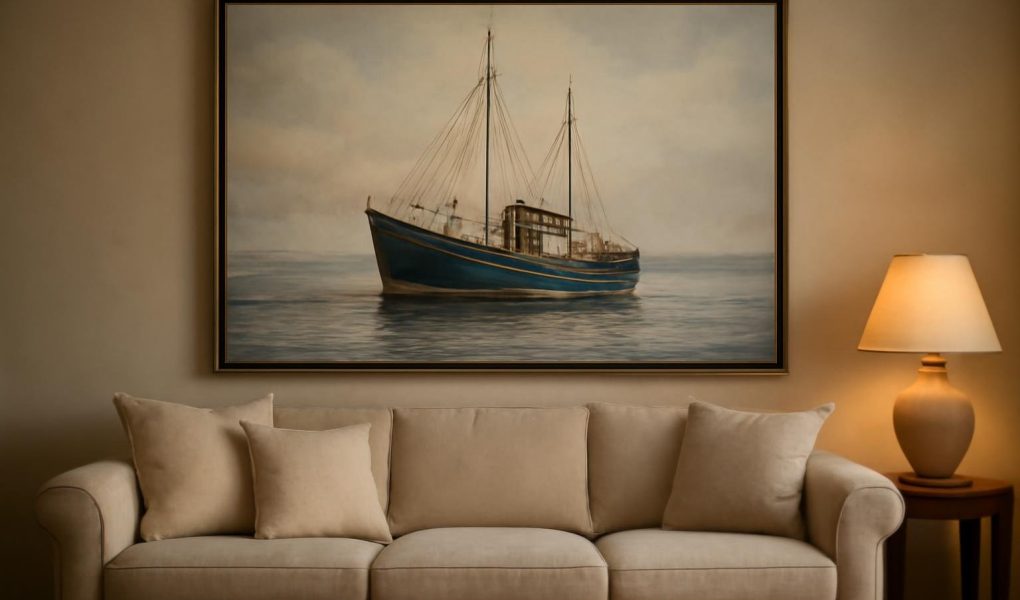 Comment Décorer avec un Tableau Bateau de Pêche : Nos Idées et Astuces
