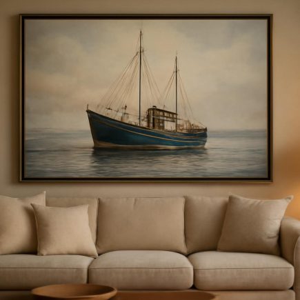 Comment Décorer avec un Tableau Bateau de Pêche : Nos Idées et Astuces