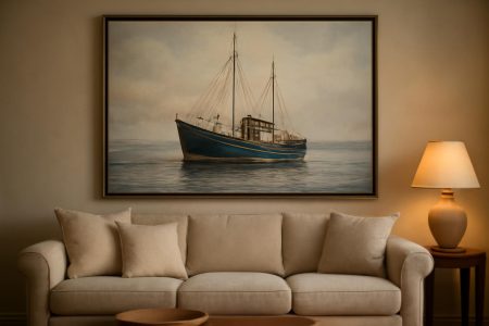 Comment Décorer avec un Tableau Bateau de Pêche : Nos Idées et Astuces