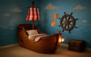 Comment Décorer une Chambre d'Enfant avec un Bateau Pirate : Idées