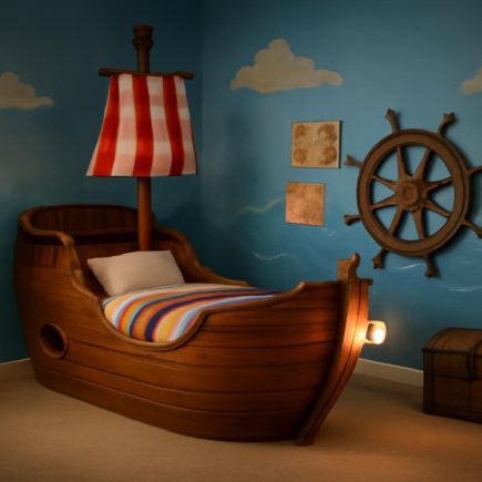Comment Décorer une Chambre d'Enfant avec un Bateau Pirate : Idées