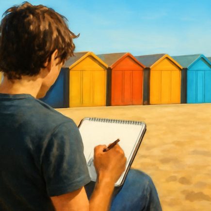 Comment Dessiner une Cabine de Plage
