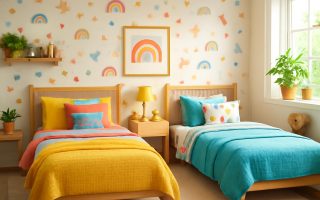 Comment Décorer la Chambre pour Deux Soeurs Jumelles : Idées & Astuces