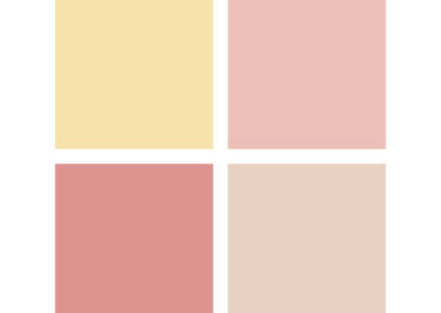 Palette026 : une palette pastel rosée