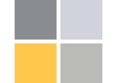 Palette028 : Une palette  PANTONE 2021 jaune et gris