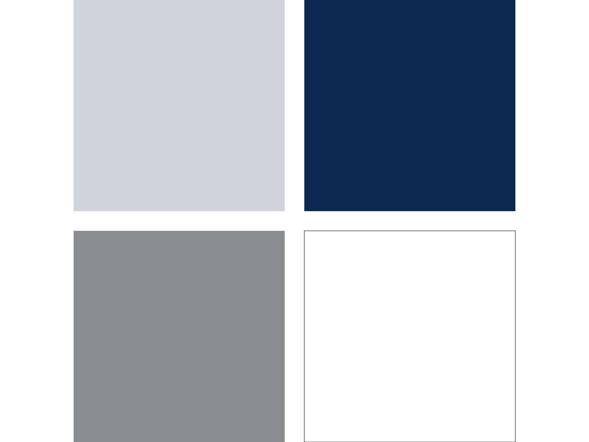 idée palette gris bleu marine