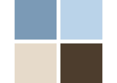 Palette040 : Une palette bleu très distinguée