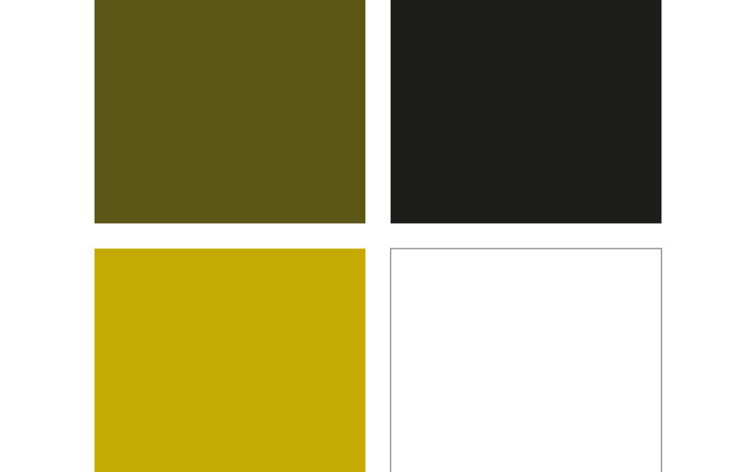 palette041 :  Du vert kaki au vert olive