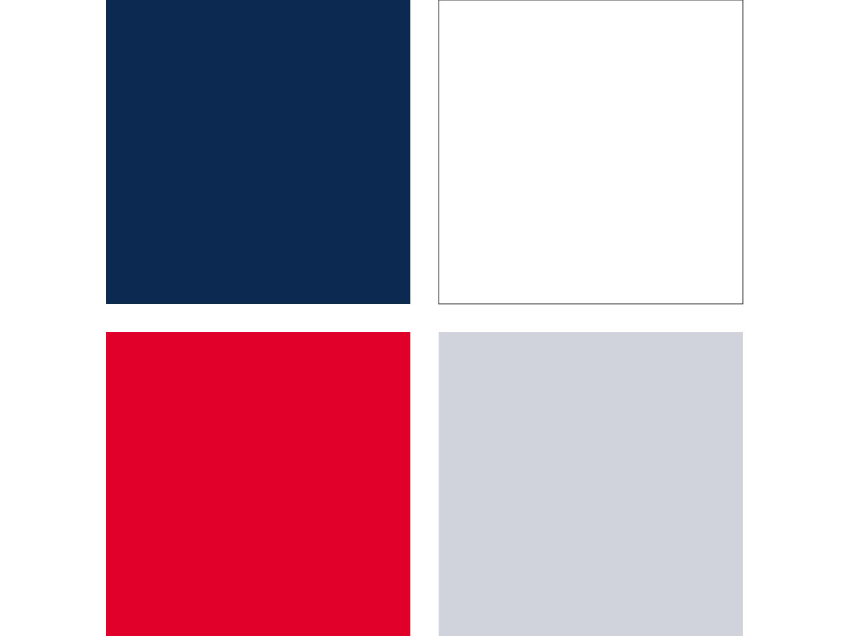 une palette couleur made in france bleu blanc rouge