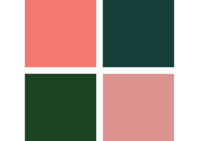 Palette073: Une palette couleur ambiance tropicale
